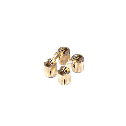 10mm Copper Hidden Hinge Pure Copper Hinge Copper Bucket Hinge Hidden Hinge 180 Degree Copper Hinge Decorative Box Hardware 10pcs
