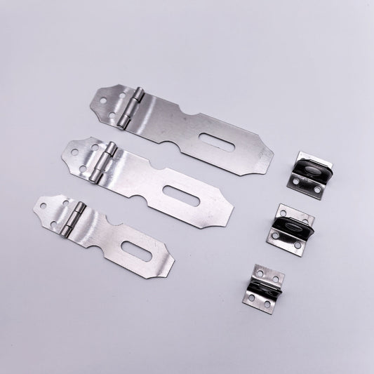 Factory direct supply stainless steel lock buckle door lock furniture hardware thickened padlock buckle cabinet hardware accessories in stock 50pcs