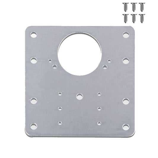 Factory direct stainless steel cabinet door hinge repair plate Hinge fixing plate household cabinet door repair artifact hinge piece 100pcs