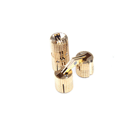 10mm Copper Hidden Hinge Pure Copper Hinge Copper Bucket Hinge Hidden Hinge 180 Degree Copper Hinge Decorative Box Hardware 10pcs