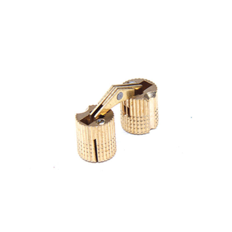 10mm Copper Hidden Hinge Pure Copper Hinge Copper Bucket Hinge Hidden Hinge 180 Degree Copper Hinge Decorative Box Hardware 10pcs