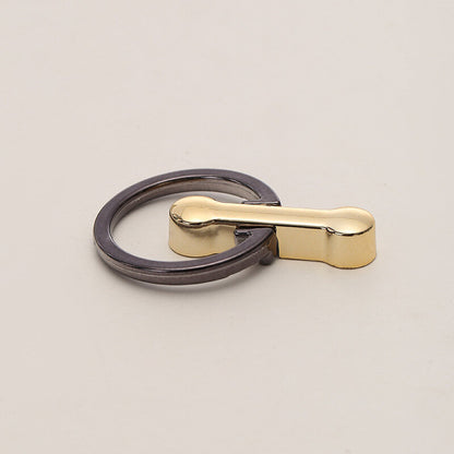 European Style Drawer Single Hole Handle Wardrobe Cabinet Ancient Copper Pull Ring Handle Chinese Antique Simple Hanging Ring Cabinet Door Handle 30pcs