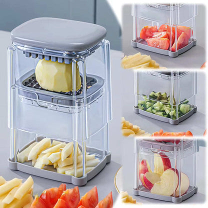 🍟French Fry Cutter 4-in-1