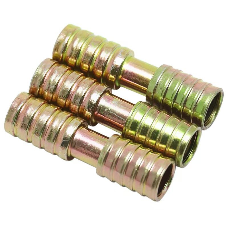 Foreign Trade Export Furniture Hardware Table Combination Positioning Pin Anti-Slip Knurled Round Laminate Support Nut 100pcs